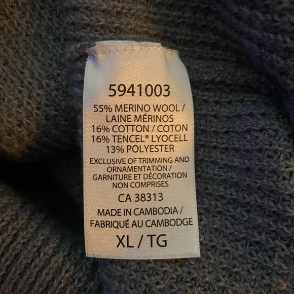 Kersh  Womens grey sweater. Size Extra Large - Picture 6 of 6